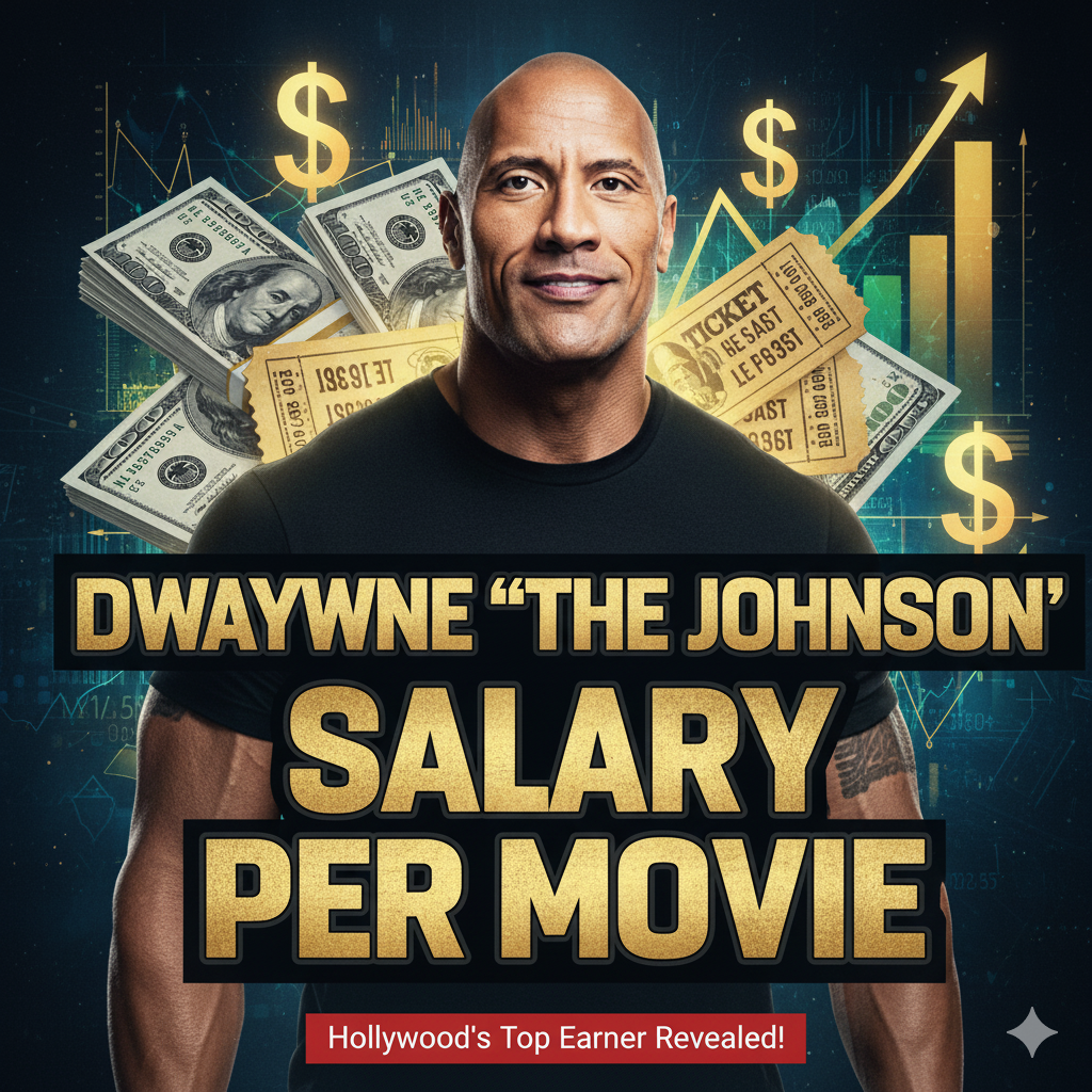 Dwayne Johnson Salary per Movie