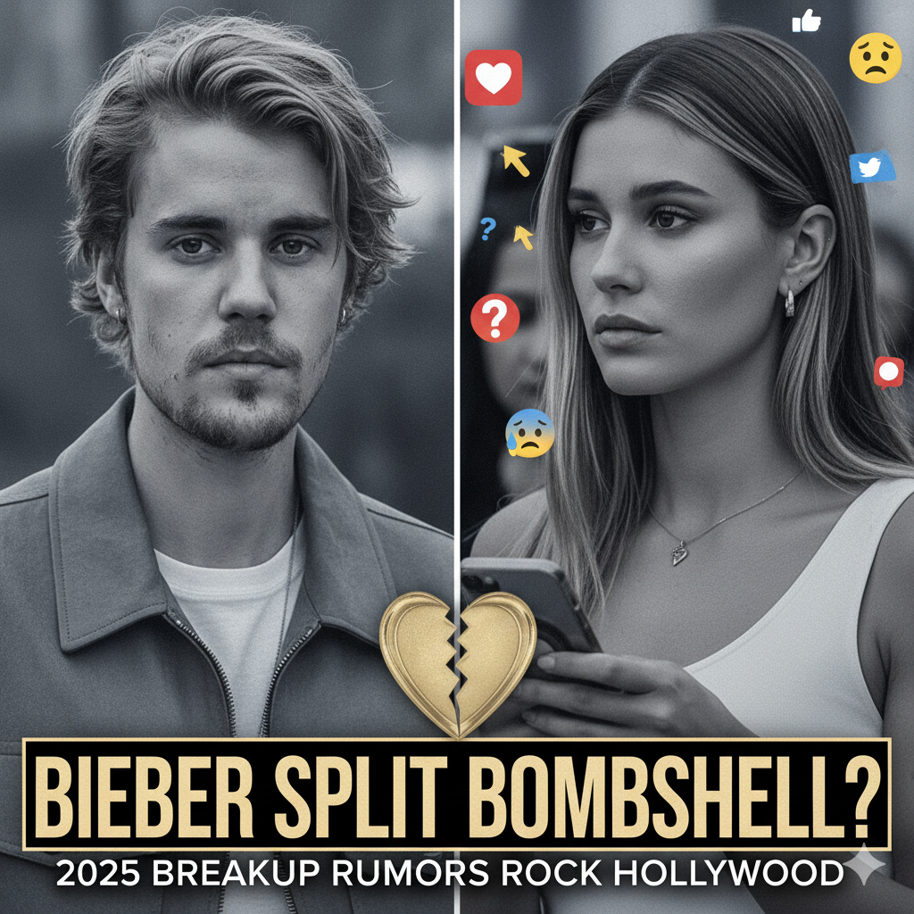 Justin and Hailey Bieber in a recent candid public appearance amid heavy media scrutiny.