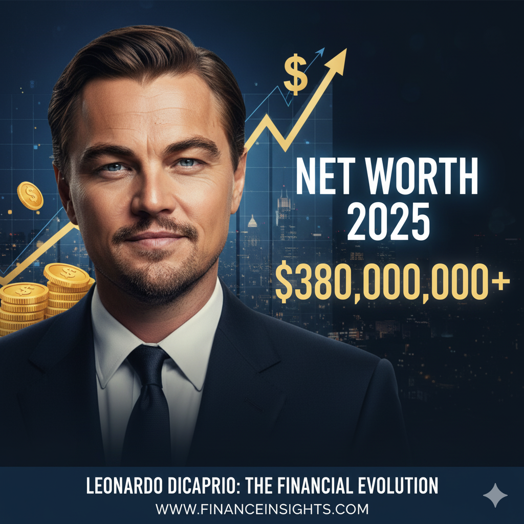 Leonardo DiCaprio net worth 2025