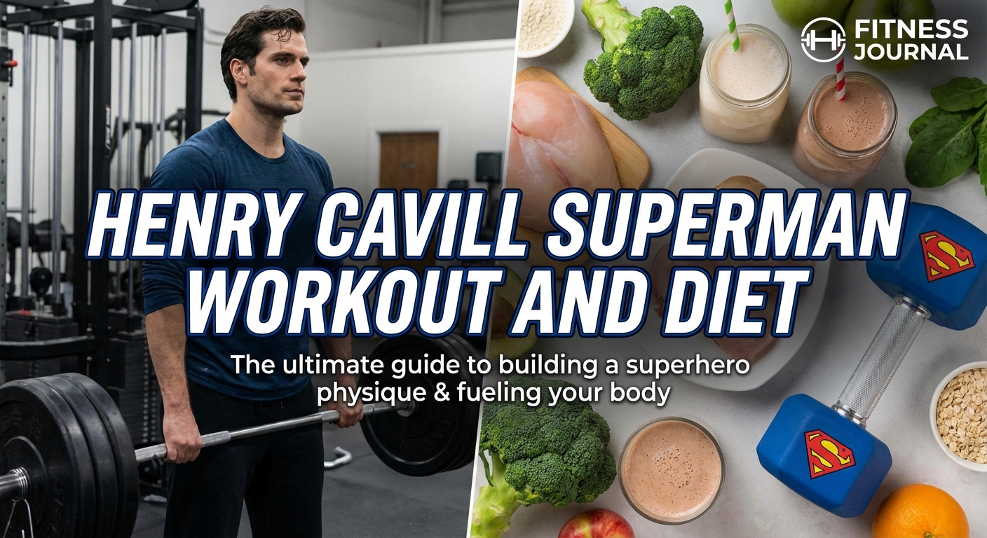 Henry Cavill Superman Workout and Diet